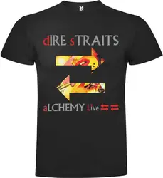 New Dire Straits Alchemy Live Manga Corta Cotton T-shirt S-234XL