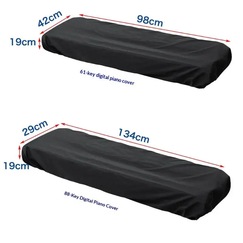 1PCS 61/88 Keys Electronic Piano Keyboard Covers Keyboards Stretchable Dust Proof Folding Waterproof