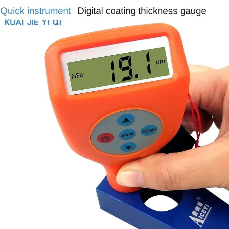 Used-Type Coating Thickness Gauge Ace456fn1 Magnetic Non-Magnetic Paint Film  Tester