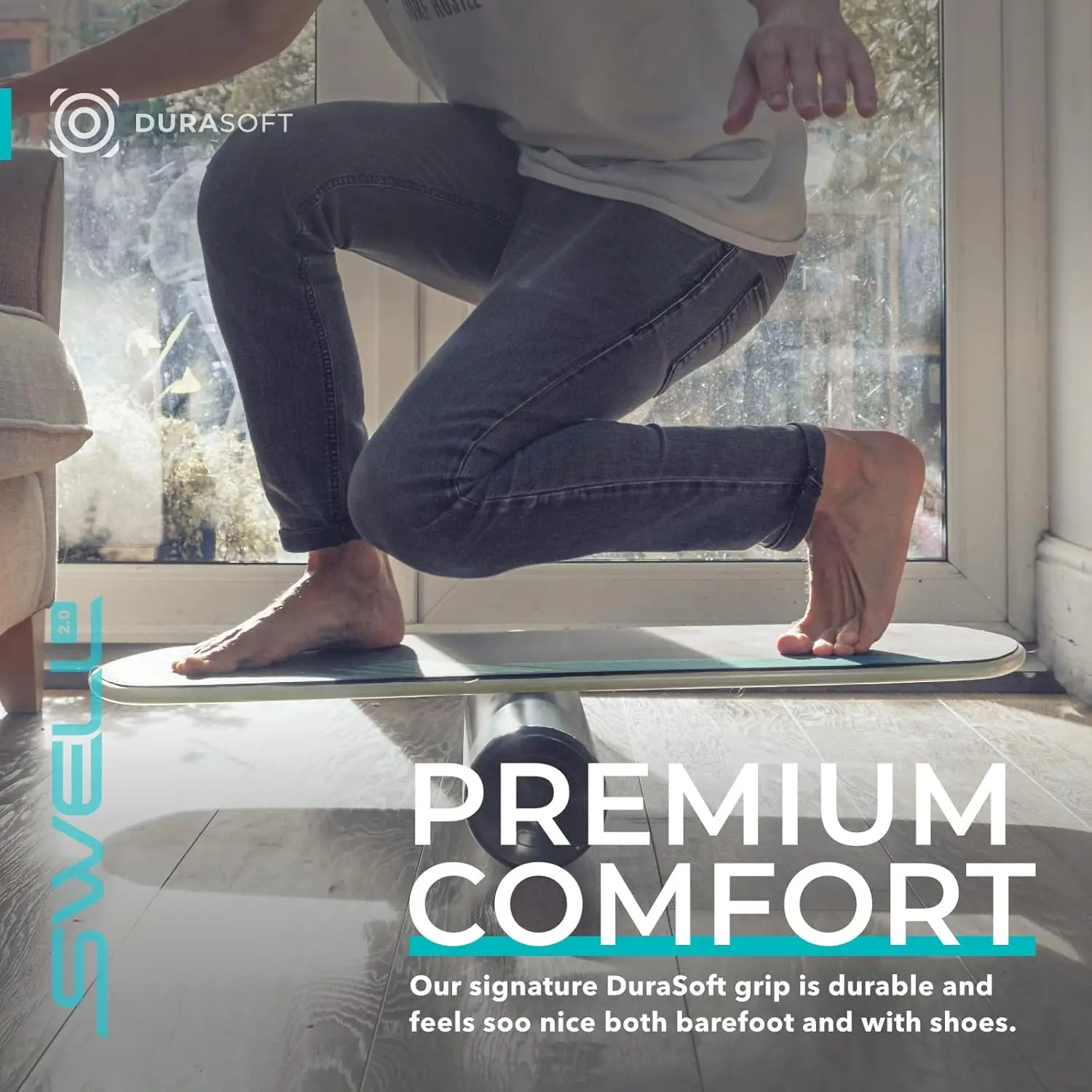 Revbalance Swell 2.0 – Surf & Paddle Balance Board Trainer