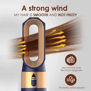 Professioneller Haartrockner und heißer Kamm, Eisencurling, Haarschnitt Fremder, Dyson Airwrap, neu, 5 in 1, 2024 12 Hauptverkaufshaartrockner Dyson - №9