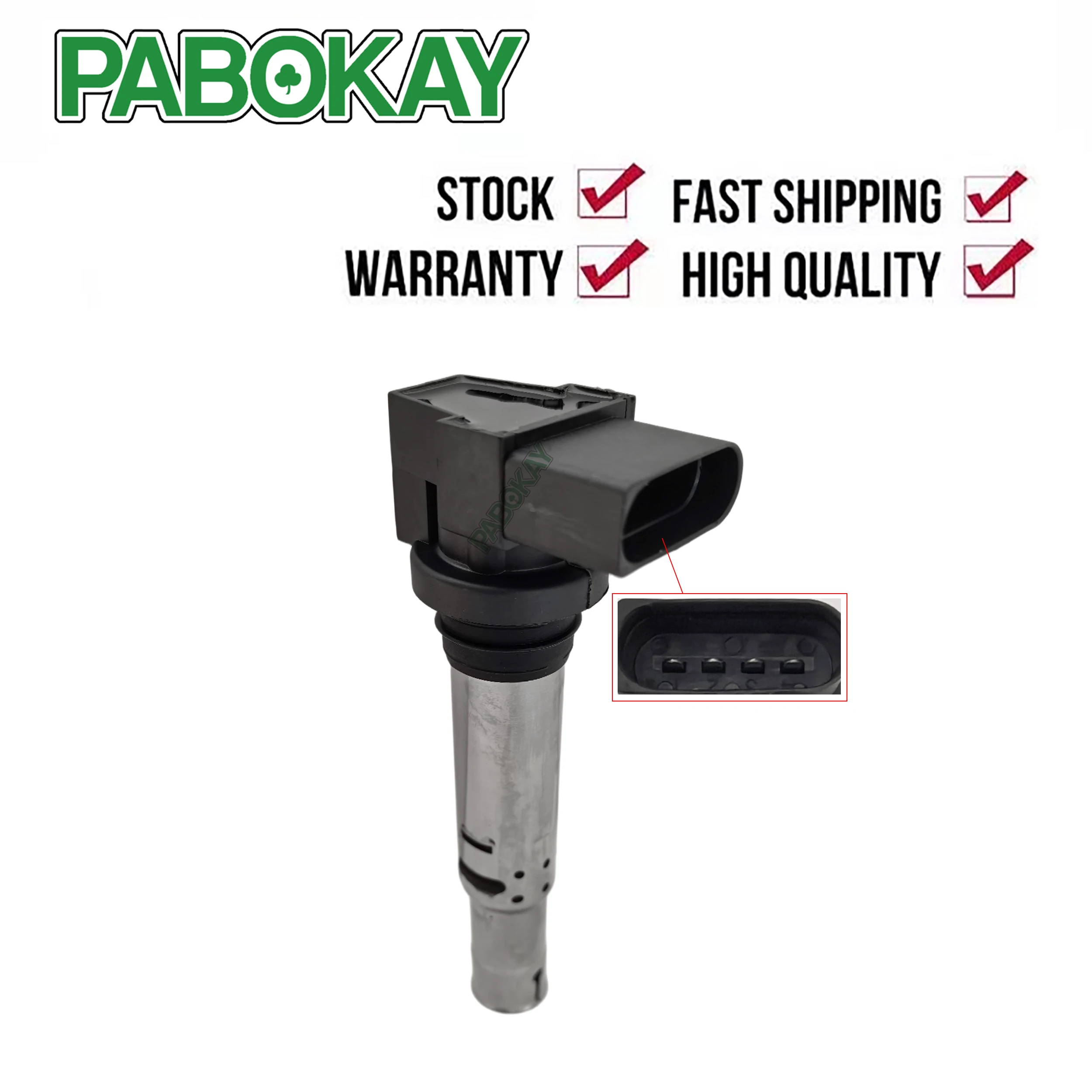 

Ignition Coil For Audi A1 VW Jetta Golf Tiguan 1.4T 036905715A 036905715C 036905715E 036905715G 036905715F 036905715 036905100A