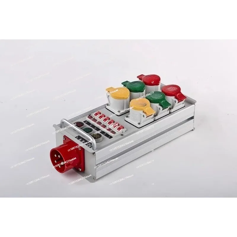 Suitable for 6 channels small box 16A socket lighting large screen  wiring controller stage celebration wedding power strip