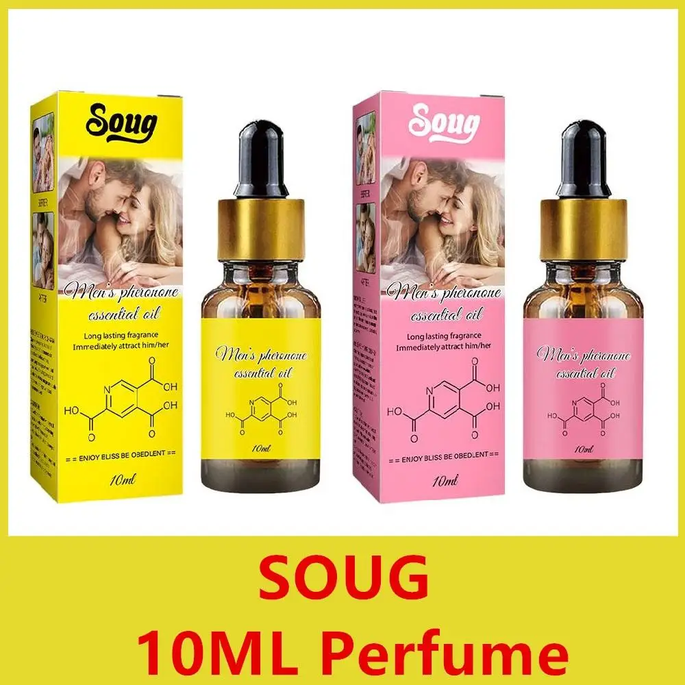 

Soug 10ml Men's Pheromone Essential Oil Long Lasting Natural Refreshing Body Essence Fragrance Attracts Women Into Fragrances