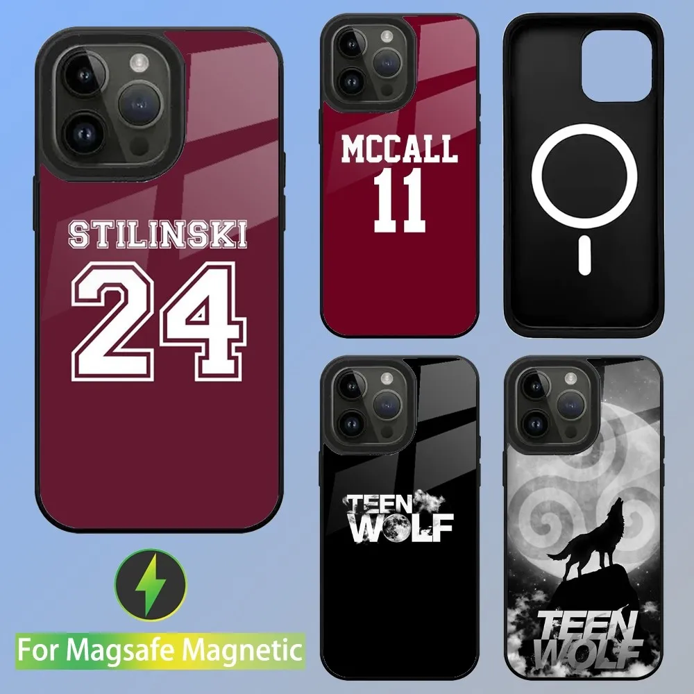

T-TeenS W-Wolf 11 24 Phone Case For iPhone 15,14,13,12,11,Plus,Pro,Max Mini Magsafe Magnetic Wireless Charging