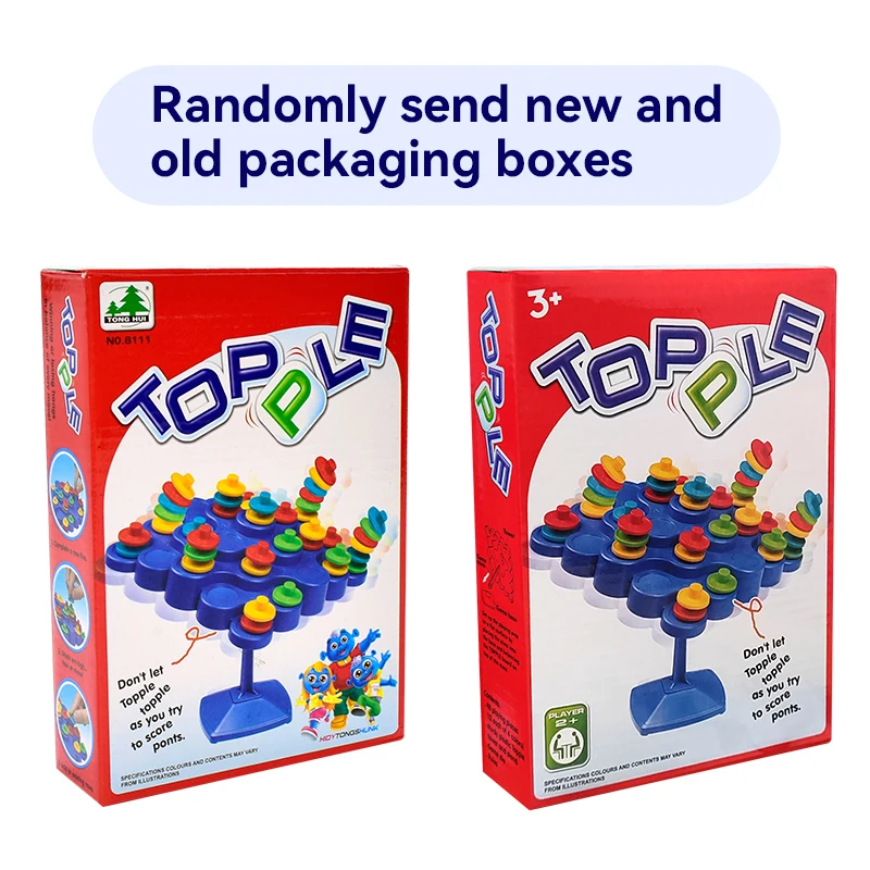  Balance Tree Toys Educational Parent-child Interaction Tabletop Game Toy Stacking Building Blocks Montessori Balancing Board
