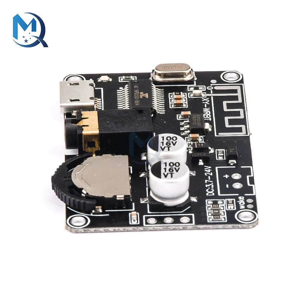 DC3.7-24V Bluetooth 5.0 Stereo Audio Decodierung Board Typ-C USB Dual Channel Decodierung Board