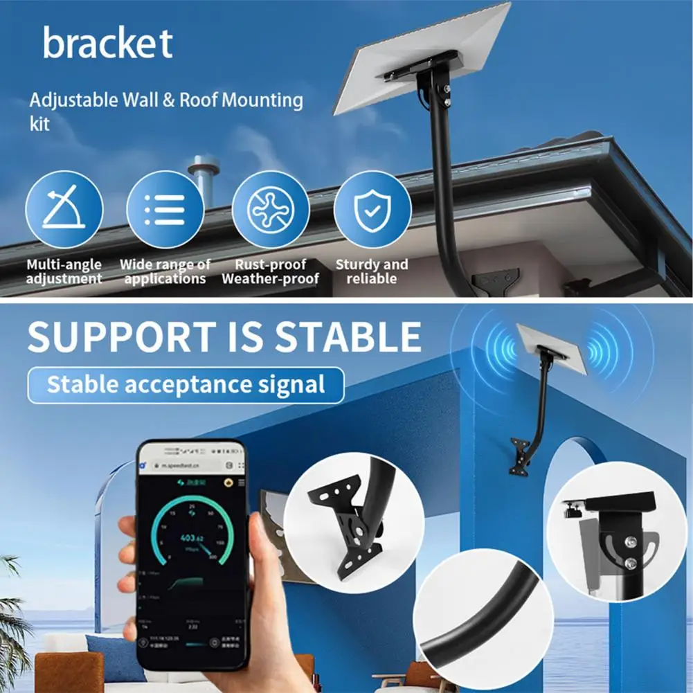 Adjustable Solar Panel Stand Terminal Plate Bracket for Roof Installation Weather-resistant Adjustable Angle Mount High-strength