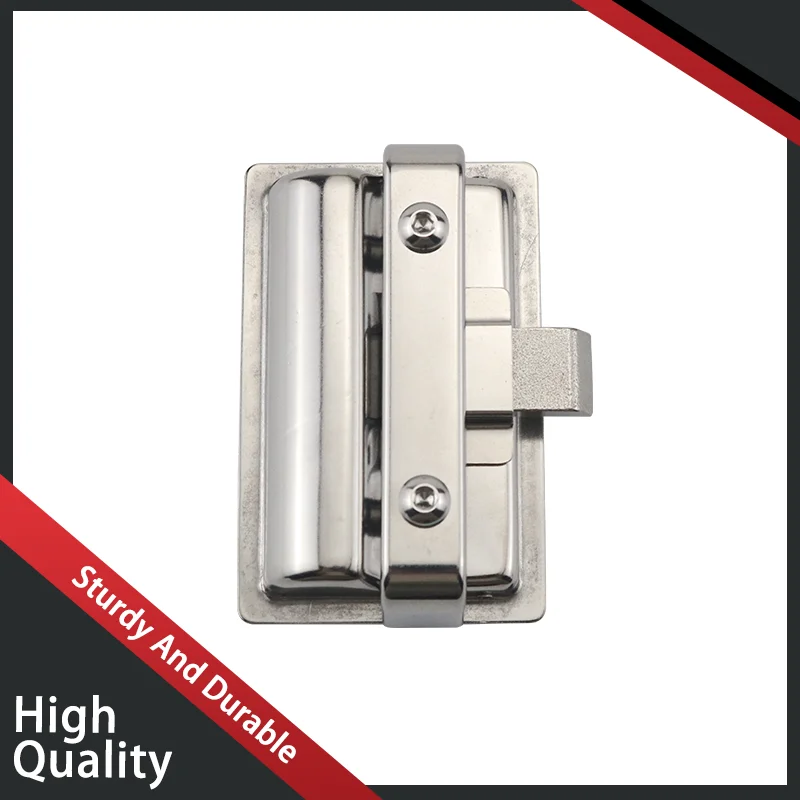 Embedded Square Micro Flat Lock Made Of 304 Stainless Steel Can Be Used For Industrial Cabinet Door Toolbox Activities