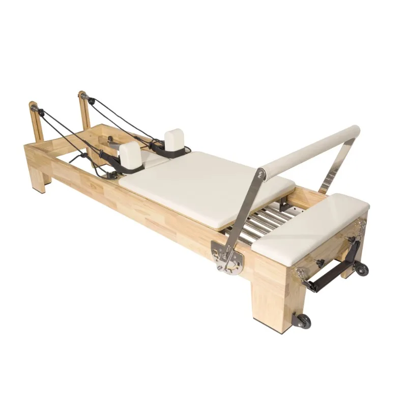

Body Pilates Reformer Set Balanced Professional Yoga Fitness Wood Pilates Studio Pilates Reformer