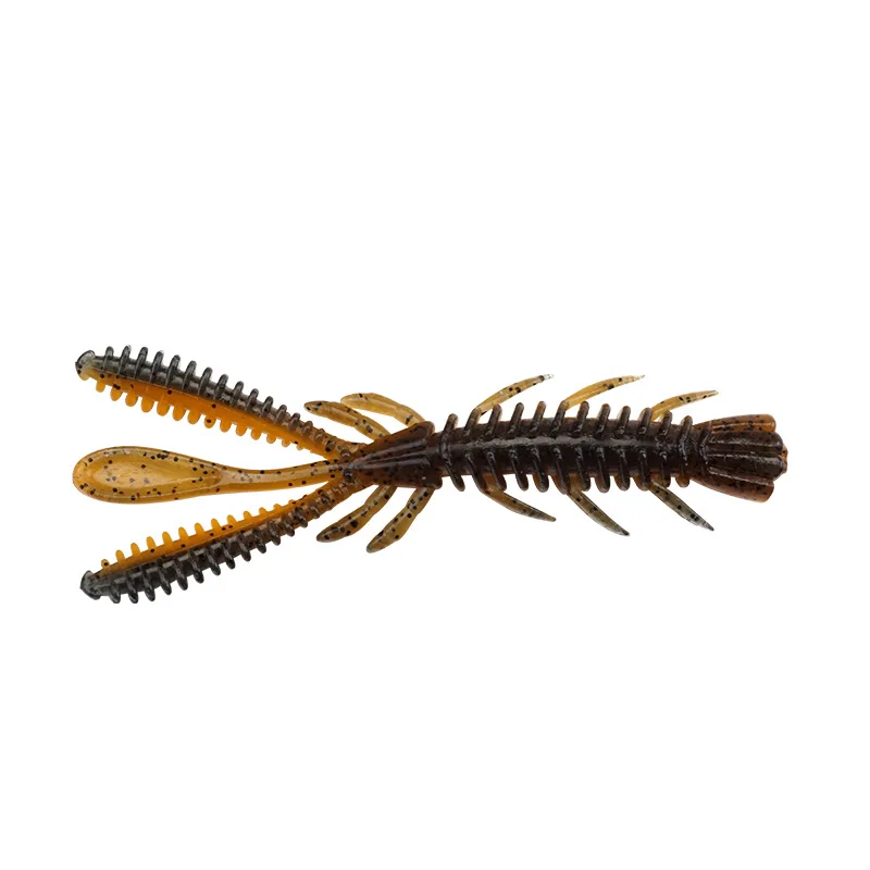 

Bionic Floating Shrimp Soft Worm Lure Ned Rig Bait for Black Pit Bass Mandarin Fish Freshwater Lure Fishing Gear