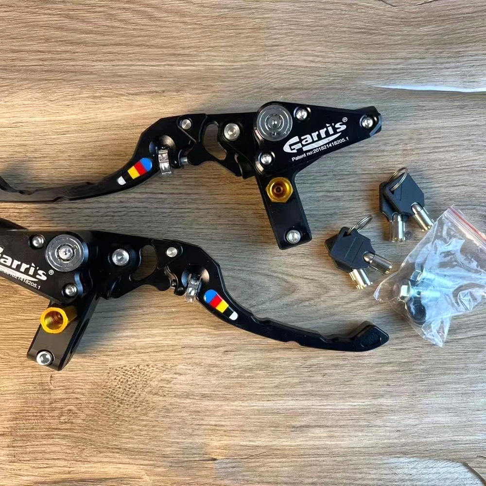 Palanca de embrague hidráulico CNC para motocicleta, cilindro maestro de freno, bloqueo antirrobo, bomba de empuje directo, Universal, Dirt Bike, vehículo electrónico, 14RCS