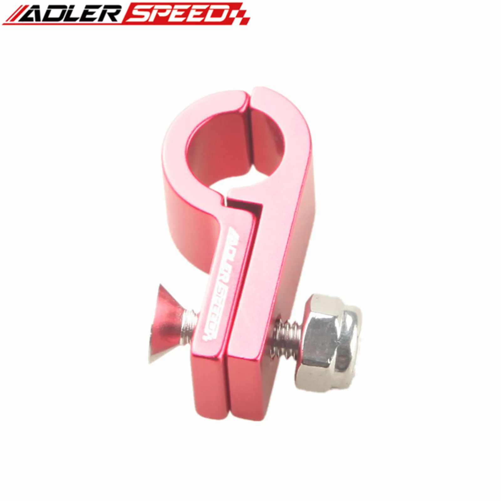 ADLERSPEED-Aluminum Line Hose Clamp, Red, ID, 4.8mm, 6.4mm, 7.9mm, 9.5mm, 11.1mm, 14.3mm, AN3, AN4, AN5, AN6