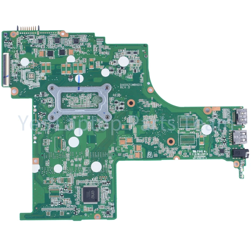 Placa-mãe do portátil para HP, DA0X21MB6D0, 100% testado, 15-AB, AM870P, 809338-601, 809408-601, AM870P