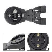 Bike Stem Computer Mount GPS Bracket For Garmin Adjustable Carbon Fiber Speedometer Holder Bicycle Accessories Parts