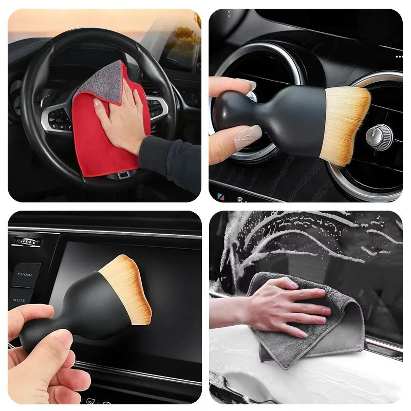 منشفة غسيل السيارات سوبر ماصة الجلد المدبوغ المرجان تنظيف الملابس لسيارات BMW 1 2 3 4 5 6 7 8 سلسلة GT X1 X2 X3 X4 X5 X6 X7 IX3 غسل خرقة