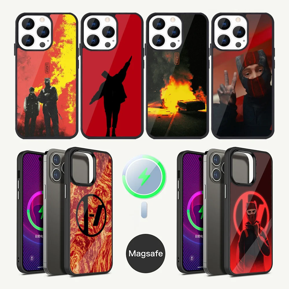 Music T-Twenty one pilots Phone Case For iPhone 15,14,13,12,11,Plus,Pro,Max Mini Magsafe Magnetic Wireless Charging