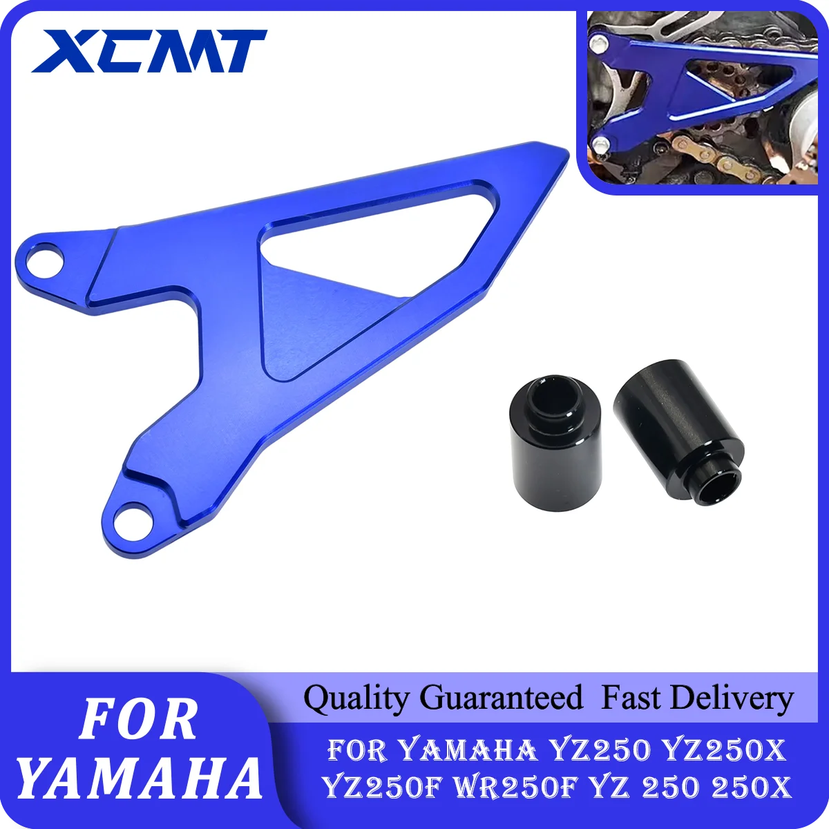 

CNC Front Sprocket Cover Chain Protector Guard For Yamaha YZ250 YZ250F YZ250X WR250F YZ450F WR450F YZ 250 250F 250X WR 450F 450