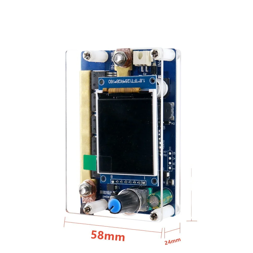 Портативный набор для точечной сварки DIY — аккумулятор 18650, никелевая лента для сварки с цветным ЖК-экраном и прецизионной платой управления двойным импульсом