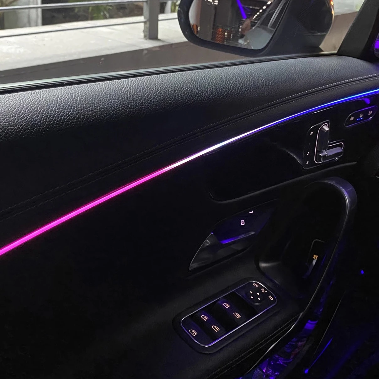 Car Interior Upgraded 64 Colors Colorful Active Ambient Light For Benz A/B-class W177 W247 CLA-class C118 GLA/GLB-class W247