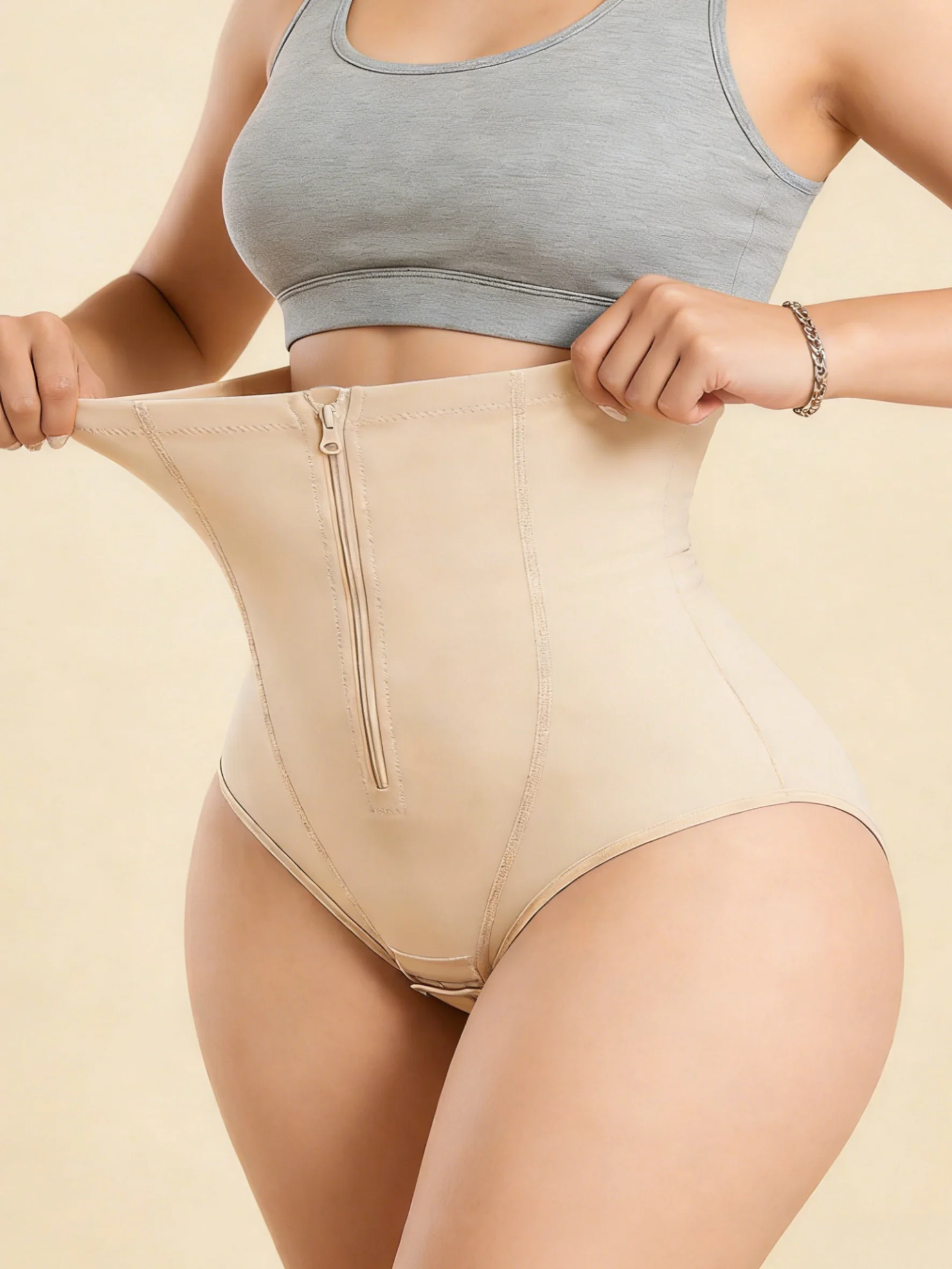 Shapewear Tummy Control High Waist Girdles For Women Body Shaper Seamless Butt Lifting Shapewear view 3