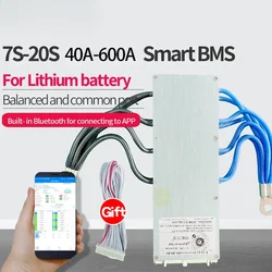 ANT BMS 7S-20S 8S 13S 16S 575A 450A 300A 275A 200A 100A 24V 48V LiFePo4 Li-ion LTO Battery Protection Board Bluetooth Smart PCM