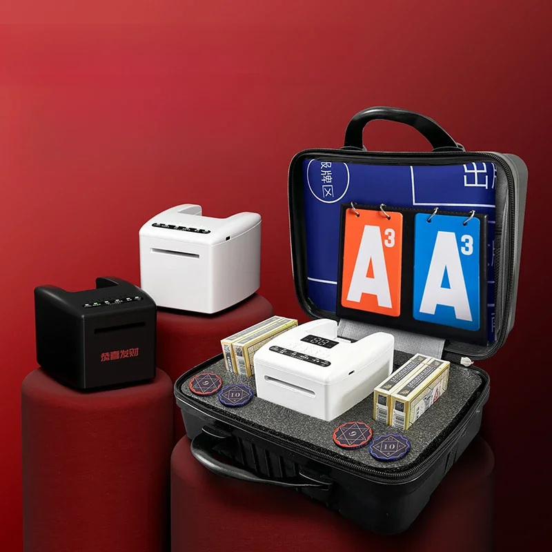 Playing Card Deal Machine Egg Automatic Deal Machine Dou Dizhu Texas Shampoo All-in-One Machine