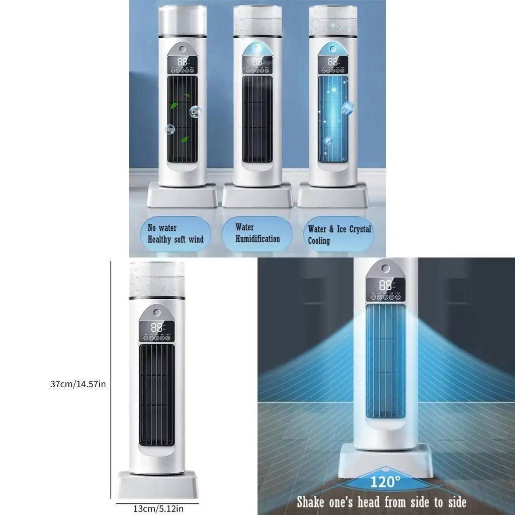 

19qe Портативный кондиционер колебает испарительный 6H Таймер охлаждающий вентилятор 6 скорость