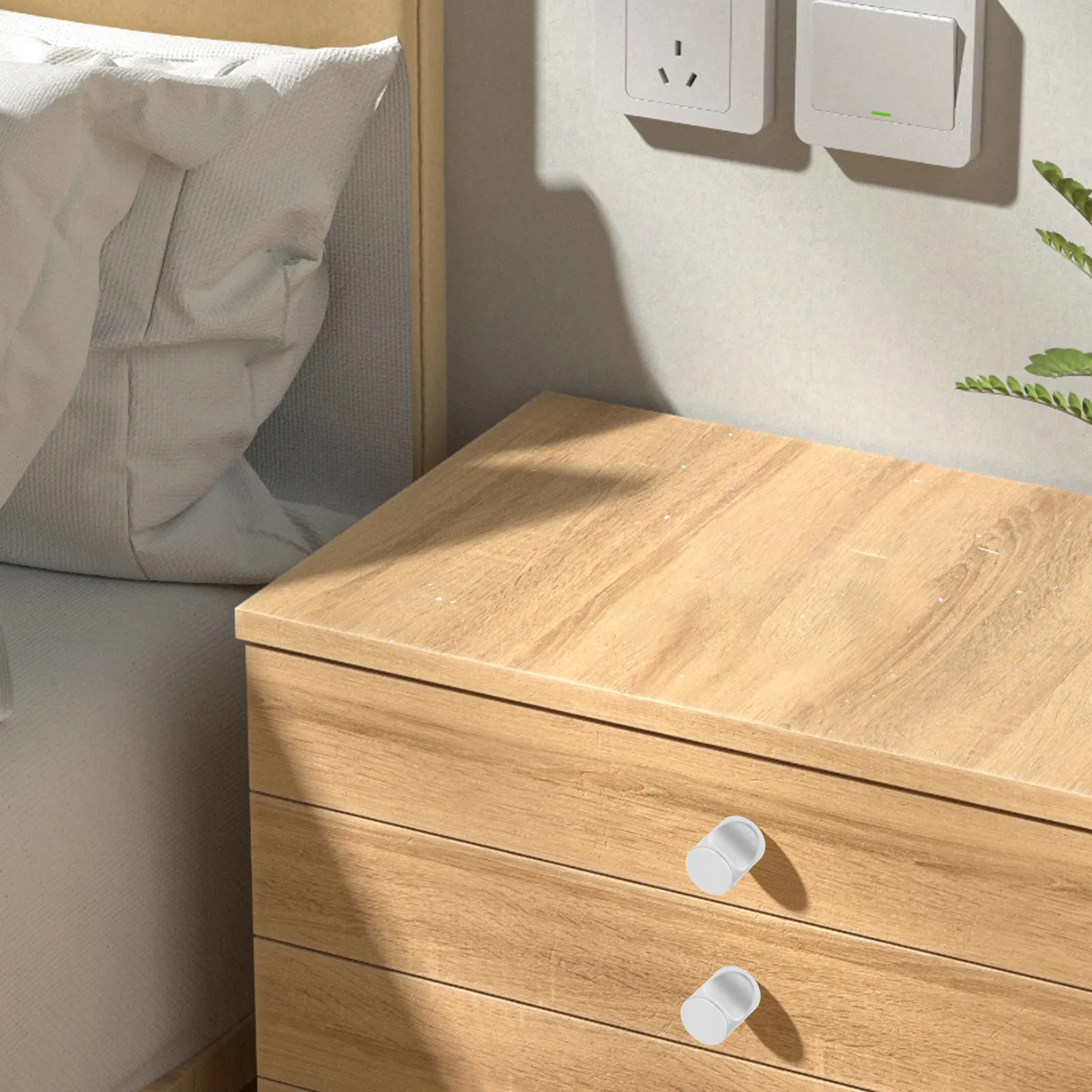 

20 шт. минималистичных цилиндрических ручек для шкафов из алюминиевого сплава, с одним отверстием, для кухонных шкафов, выдвижных ящиков, дверных ручек и фурнитуры