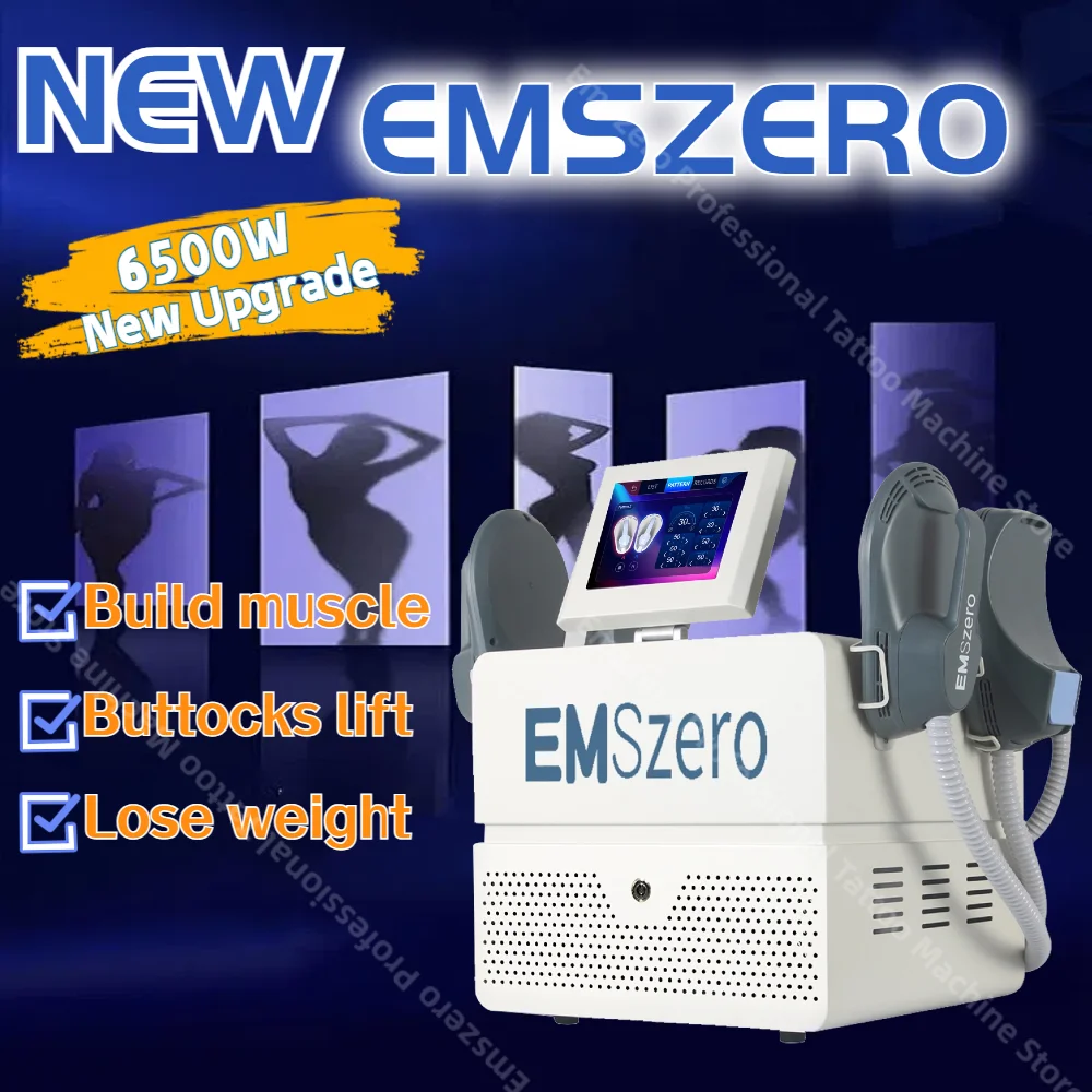 

2025 Newest Portable EMSZERO RF Power 6500W Weight Loss Muscle Stimulating Fat Removal Body Sculpt Machine EMSzero