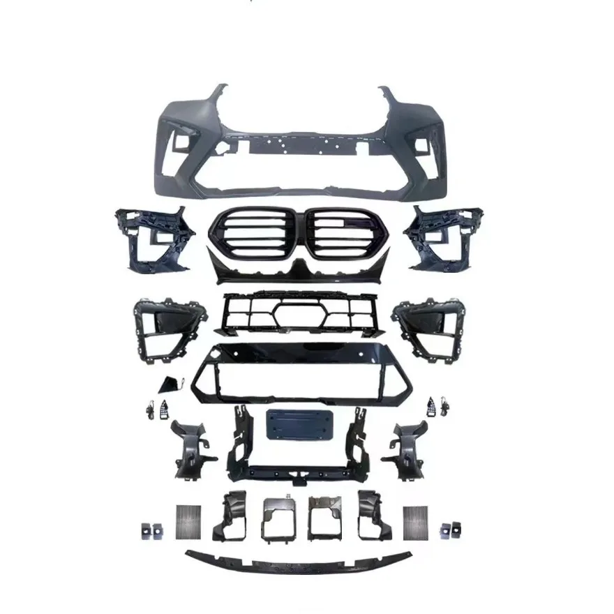 

X6M Style Conversion Kits Facelift Kit Car Front Bumper for BMWs X6 Series Upgrade to X6M G06 LCI