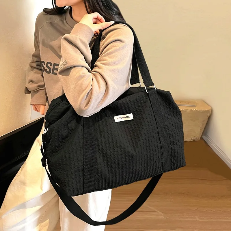 

1 шт. дорожная сумка для коротких поездок в тренажерном зале, ткань Оксфорд, сумка для йоги с отдельными отделениями для влажной и сухой уборки, модный органайзер для хранения