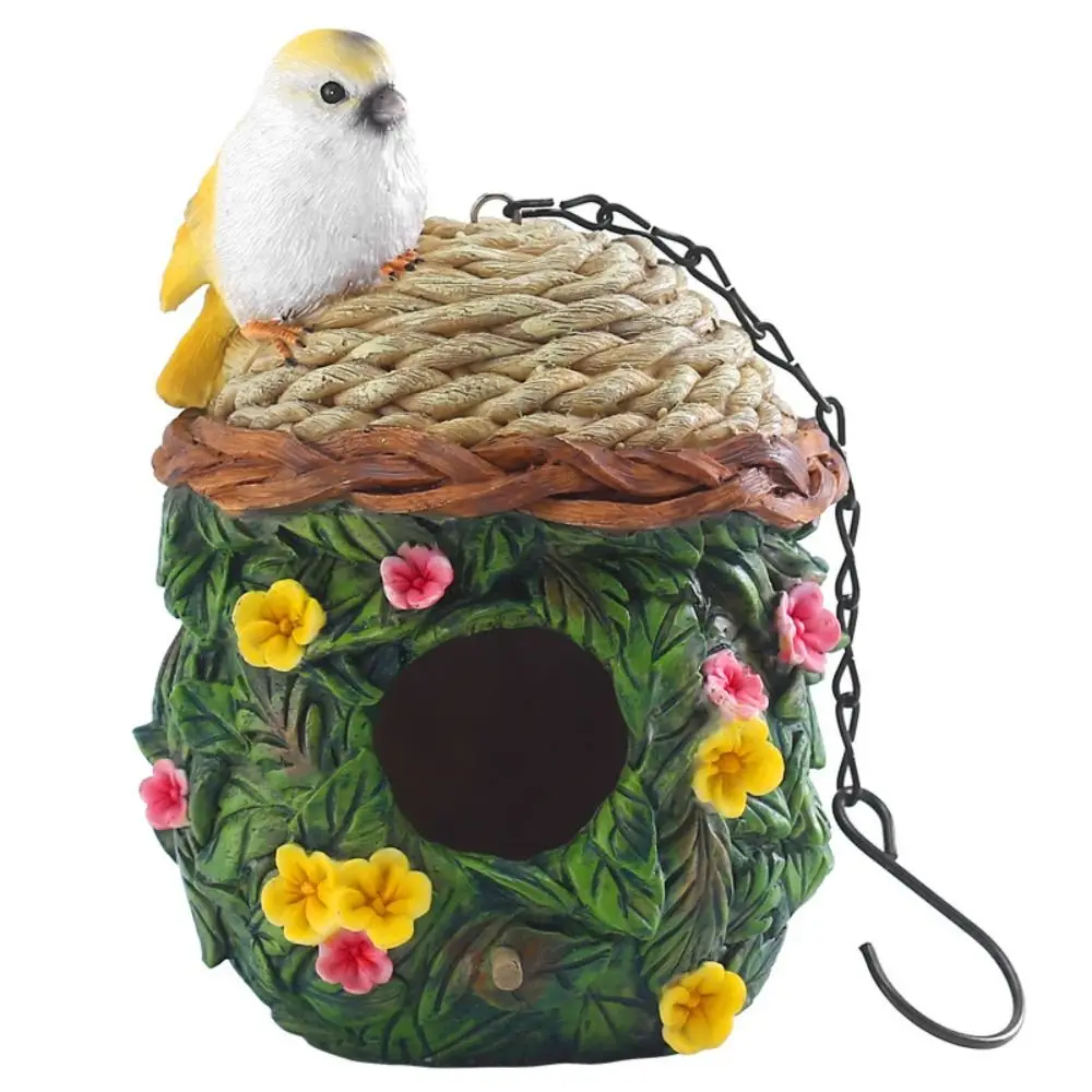 

Craft Accessories Weatherproof Bird Houses Resting Place Garden Outdoor Garden Hanging Cute DIY Parrot Cage