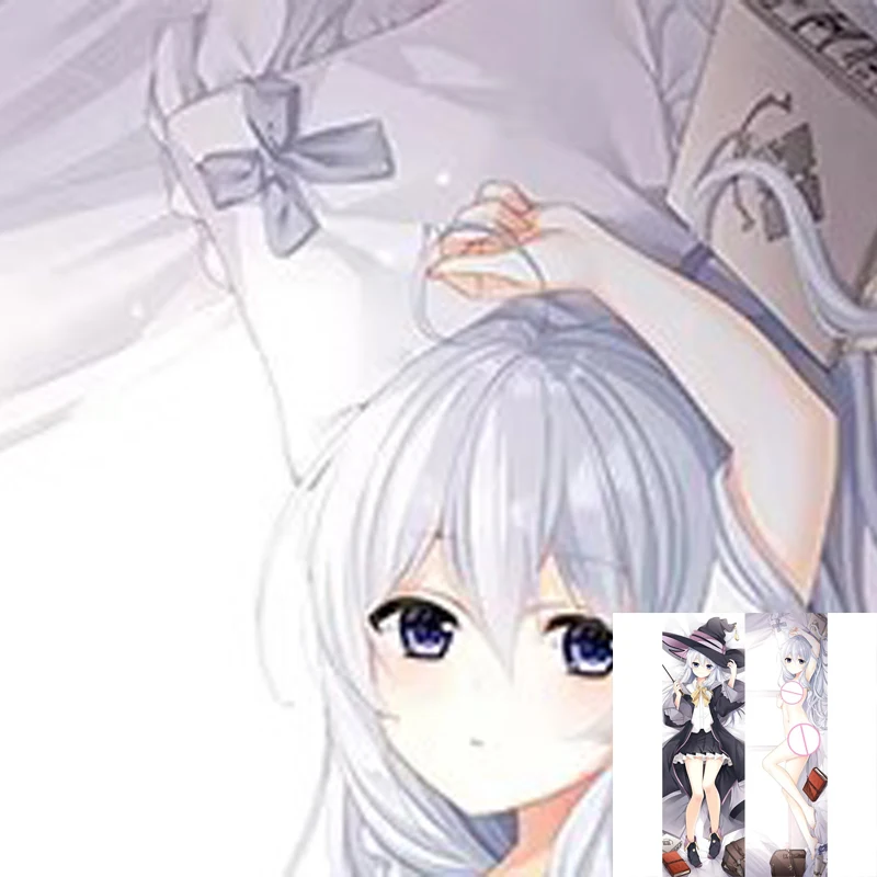 

Dakimakura Anime Pillow Cover Elaina Double Sided Print 2Way Bedding Gifts