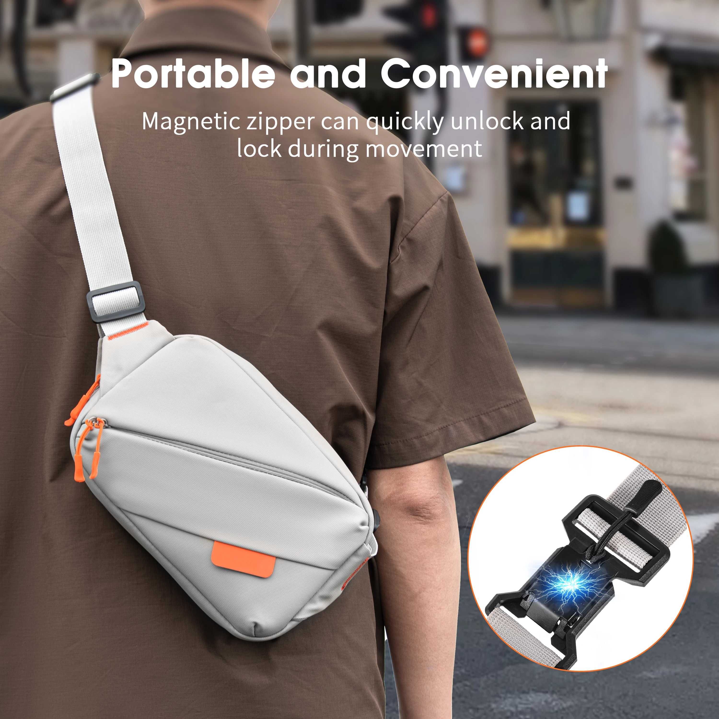 Carrying Bag for Insta360 X5 X4 X3 Flow 2 Go Ultra Chest Bag for DJI Osmo 5 Pro 4 Pocket 3/ Mobile 7P For Go Pro Hero 13 12 11