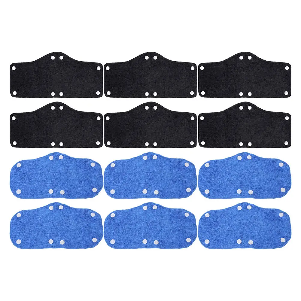 12Pcs Hard Hat Sweatband Breathable Sweat-Absorbing Liner for Safety Ergonomic Design Fit Washable Reusable
