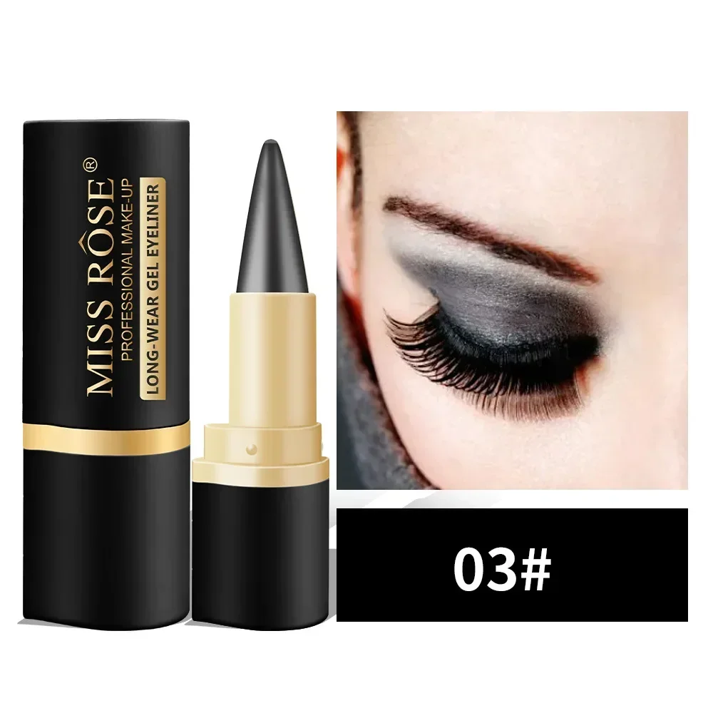 Black Long-Lasting Eye liner Pen Makeup  Waterproof Gel Eye Shadow Eyeliner Pencil Kajal Eye Shimmer Cosmetics cosmeticos