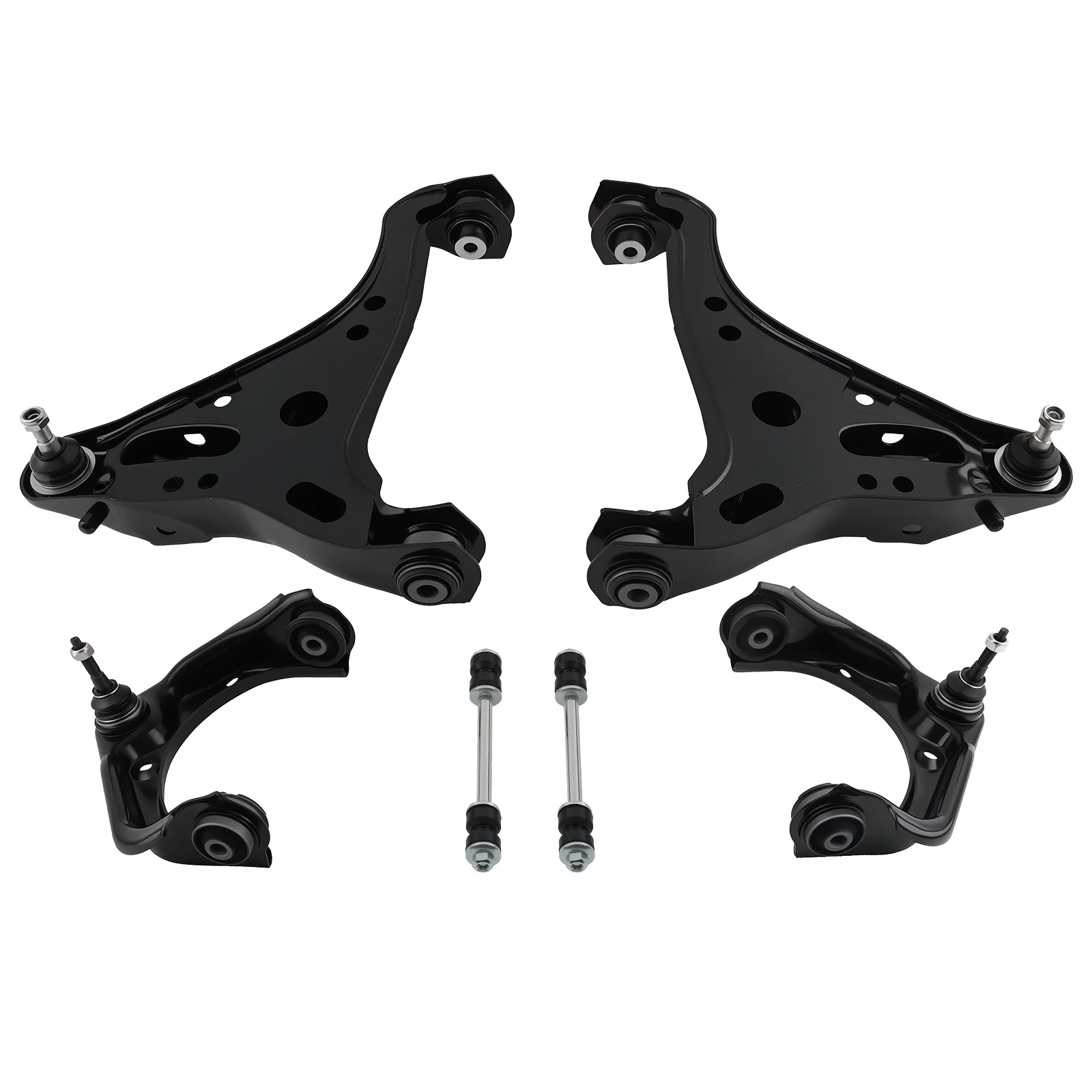 

6x Front Upper Lower Control Arms Sway Bar For Ford Explorer Mountaineer 2006-10