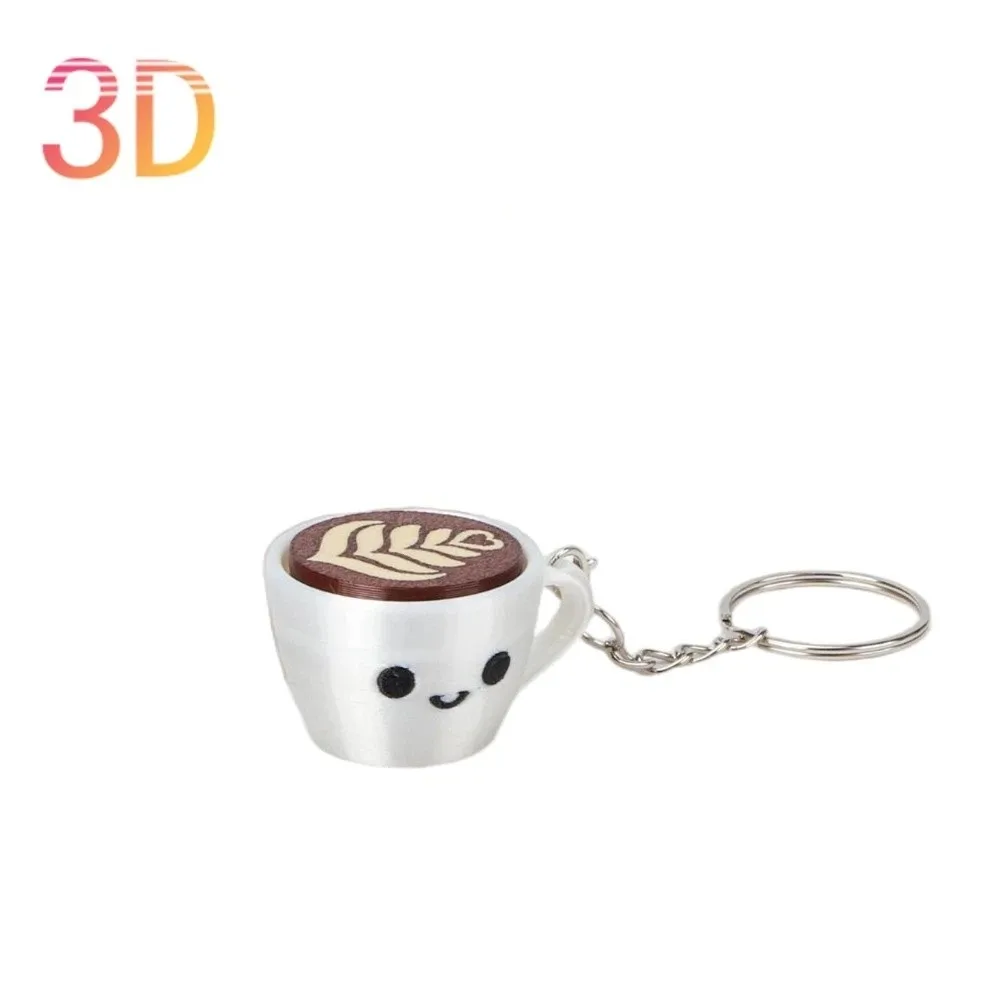 Lovely 3D Printing Fidget Portable Lightweight Keychain Pendant Smooth Surface Compact Size Relax Gadget Leisure Time