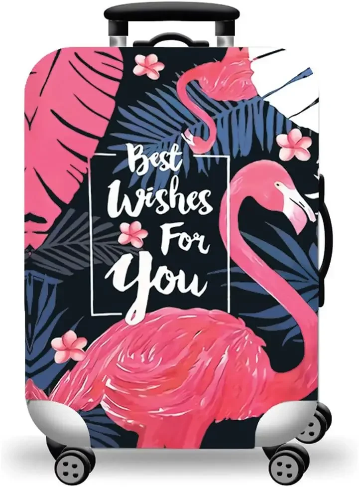 

Чехол для дорожного чемодана из спандекса, моющийся, защитный (размер S, для чемоданов 18-20 дюймов), для путешествий