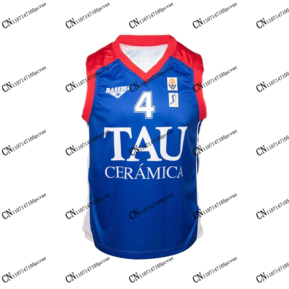 Baskonia SCOLA Retro Classics TAU 2026–27 New Arrivals Basketball Jersey 25 Años 1ª 3D-printed T-shirt ACB Spain Fans Top