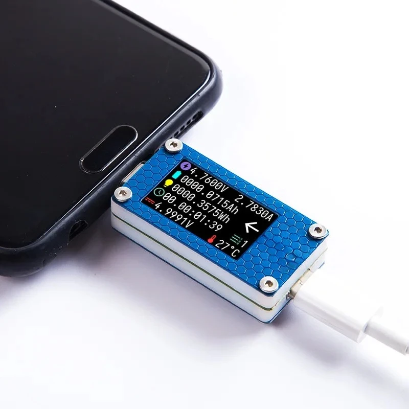 

Double TYPE-C Test Yk003c Upper Computer Load Monitor Ripple USB Voltage Tester