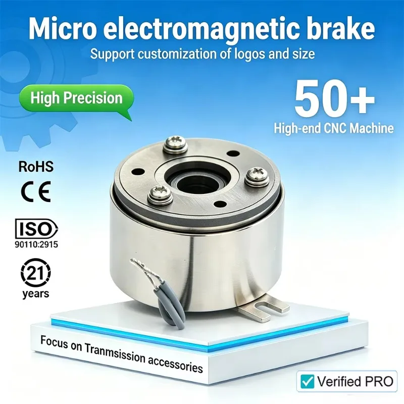 24V DC Electromagnetic Clutch - Mini Electric Clutch for Office Equipments (High Precision)