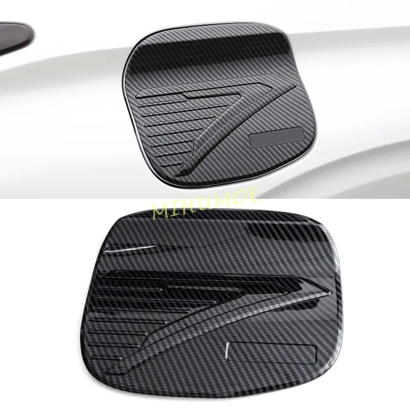 

Carbon Fiber Car Fuel Tank Cap Oil Box Cover Trims Accessories For Mitsubishi Outlander 2022 2023 2024 2025 2026