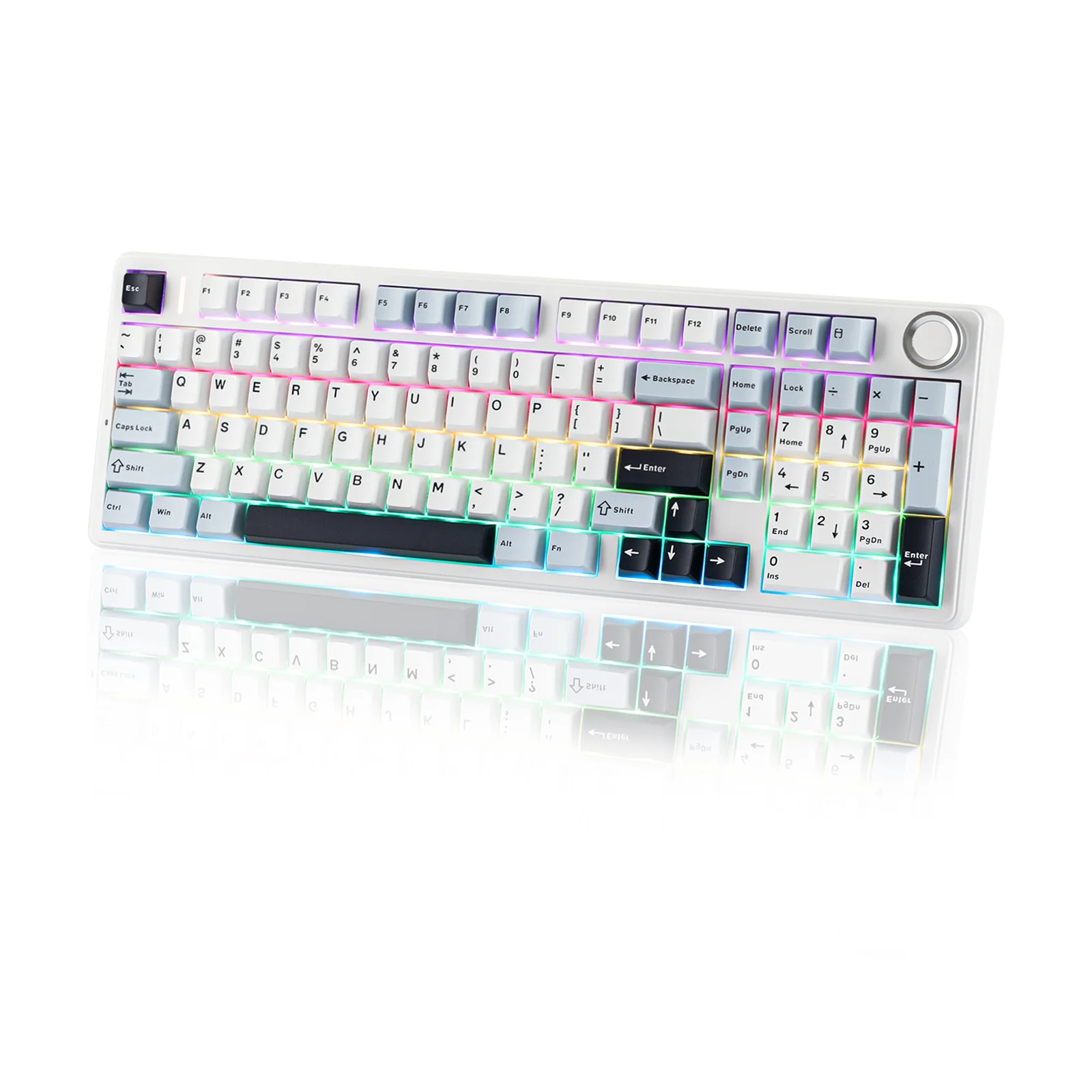

Oem &odm EPOMAKER X AULA F99 PRO 96% Gasket-Mounted Triple-Mode Mechanical Keyboard with Knob Aula F99 Keyboard