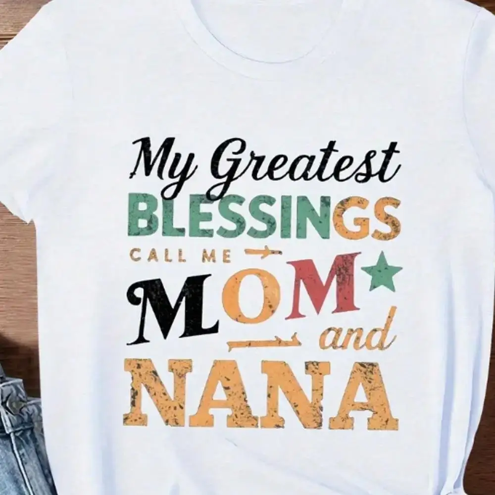 Blessings To Nana Women s Plus Size Sports Short Sleeved T-Shirt