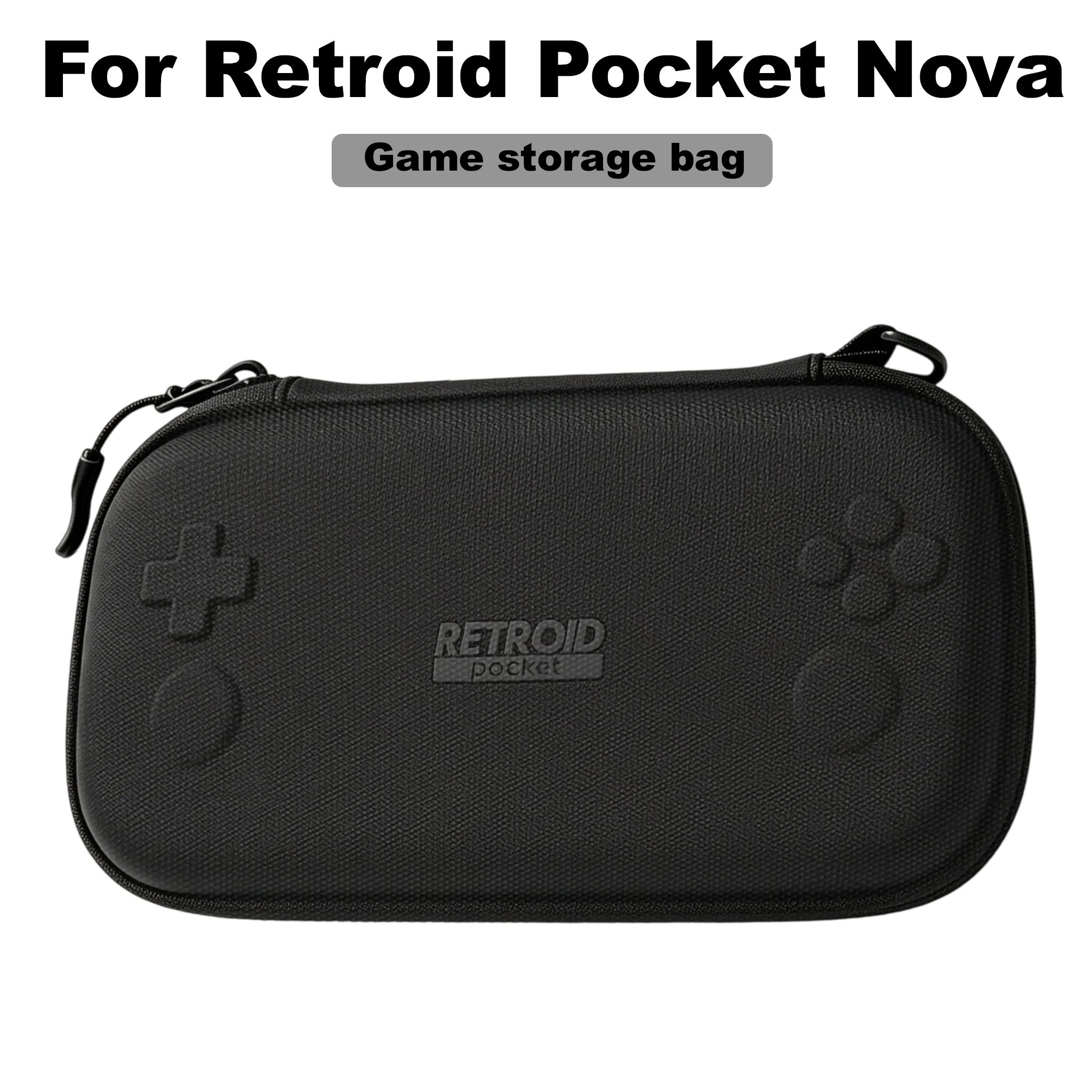 EVA Hard Carrying Case Anti-scratch Hardshell Case Waterproof Game Storage Bag Pper Carry Bag for Retroid Pocket Nova