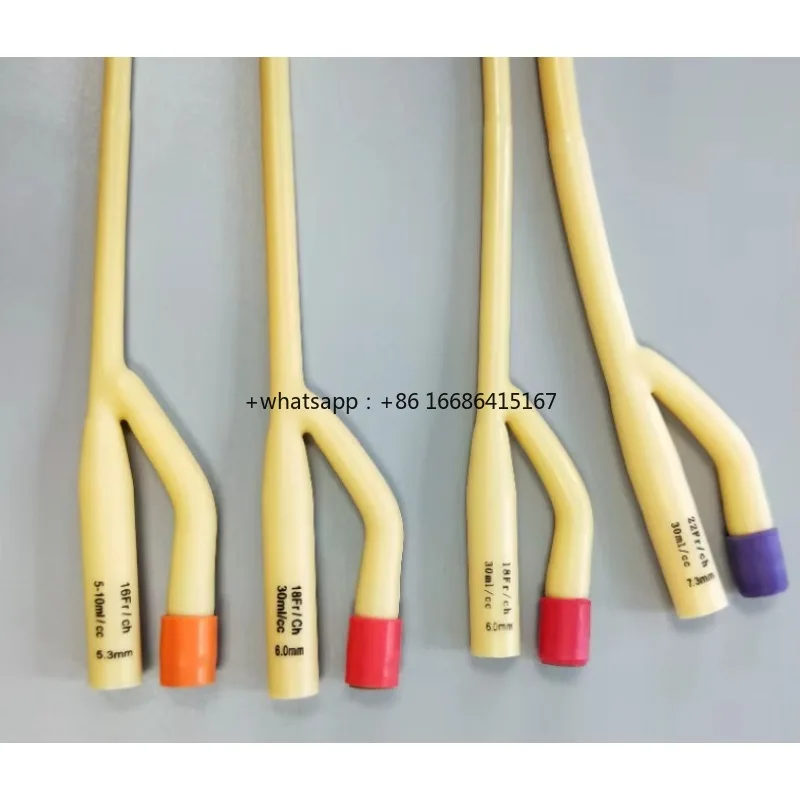 Double Way High Quality Catheter With Balloon Hot Selling Latex Catheter