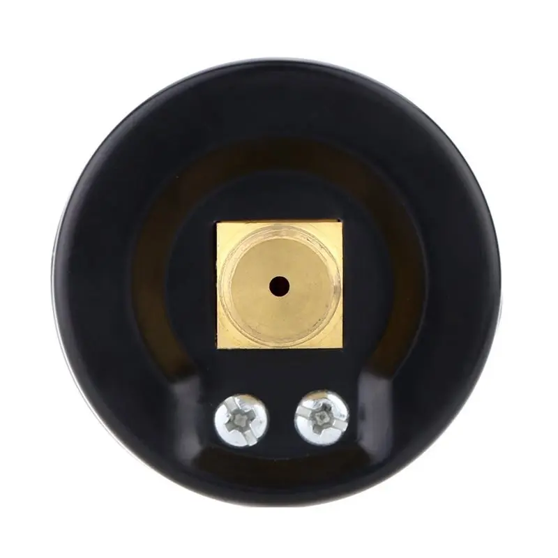 Exquisite-4X Pressure Gauge - 0 - -30Inhg 0 - -1 Bar Mini Dial Air Vacuum Pressure Gauge Vacuum Manometer Dual Scale Black