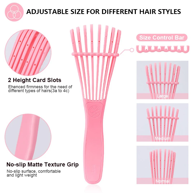Massage Haar Kamm Octopus Haar Entwirren Pinsel Lockiges Haar Frauen Kamm für Coily Dicken Langen Haar Pinsel Salon Friseur Styling